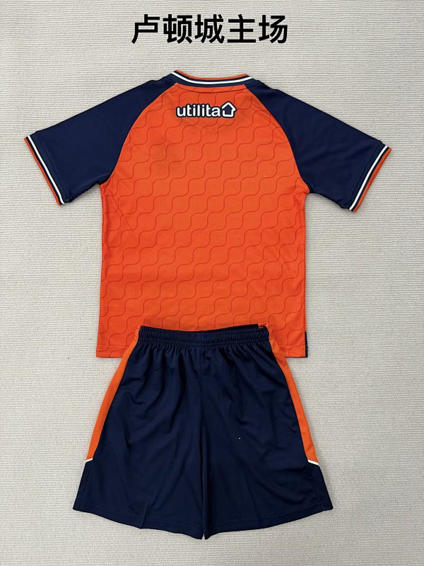 Adults And Youth Luton Town Home Soccer Uniform 25 26-Li