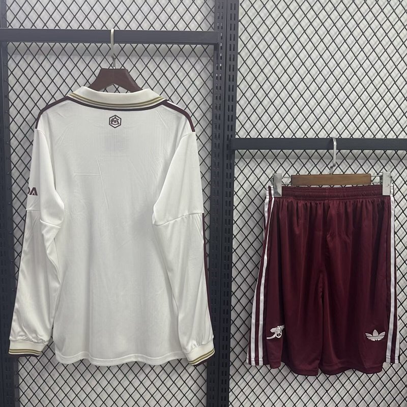 Ars Third Away Long Sleeve Soccer Uniform 25 26