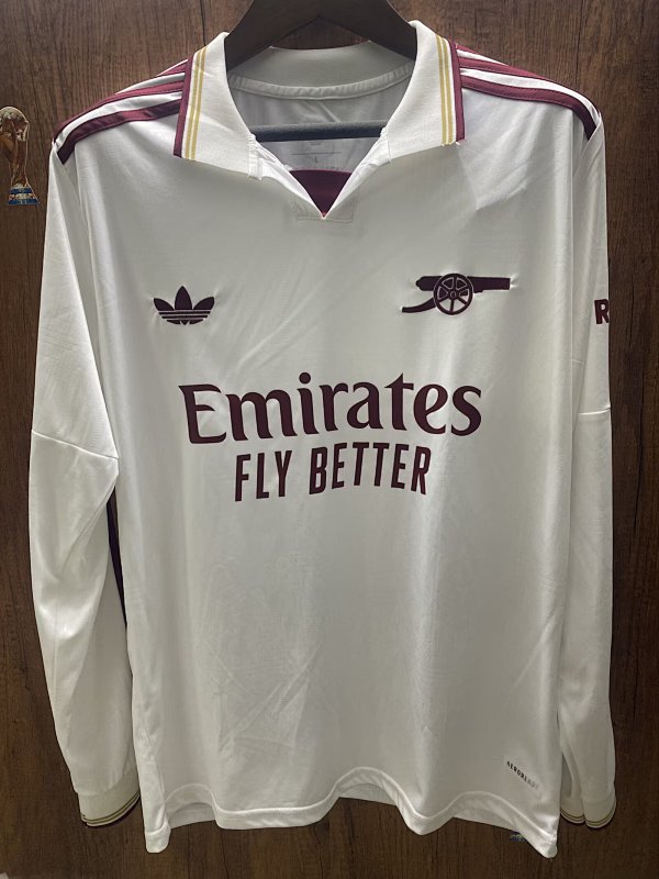 Ars Third Away Long Sleeve Soccer Jersey 25 26