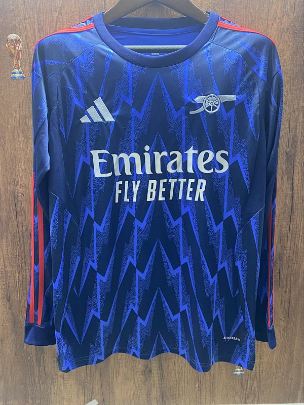 Ars Away Long Sleeve Soccer Jersey 25 26
