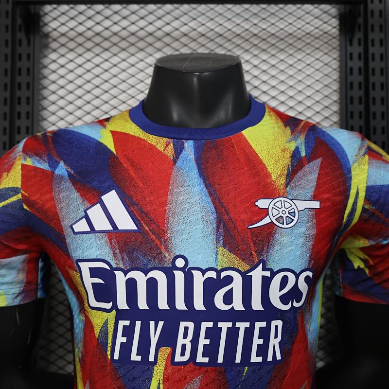 Player Version Ars Pre-Match Soccer Jersey 2025 2026-baocheng
