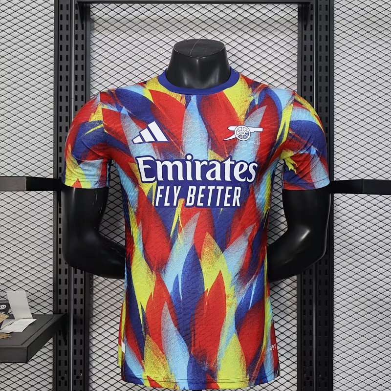 Player Version Ars Pre-Match Soccer Jersey 2025 2026-baocheng