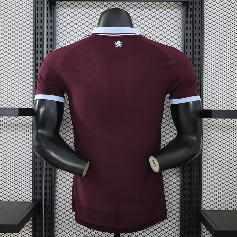 Player Version Aston Villa Home Soccer Jersey 26 27