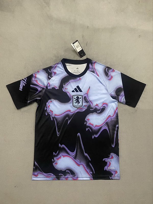 Aston Villa Training Soccer Jersey 26 27-b2097