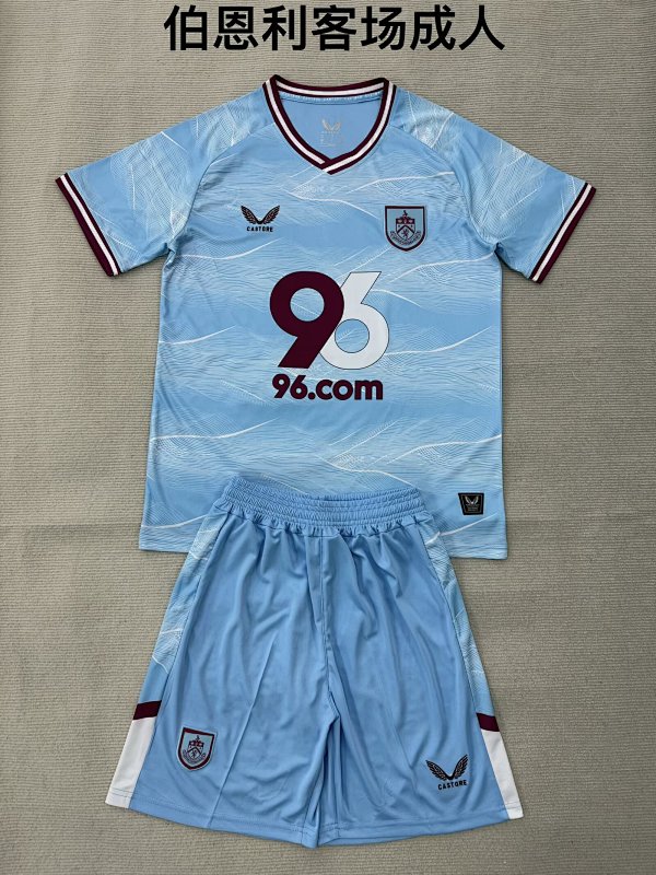 Burnley Away Soccer Uniform 25 26