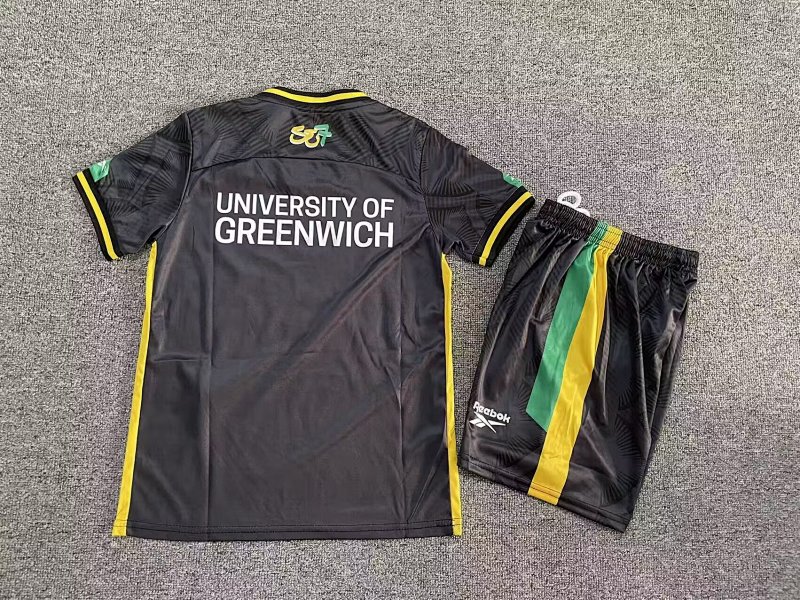 Kids Charlton Third Away Soccer Uniform 25 26-1040