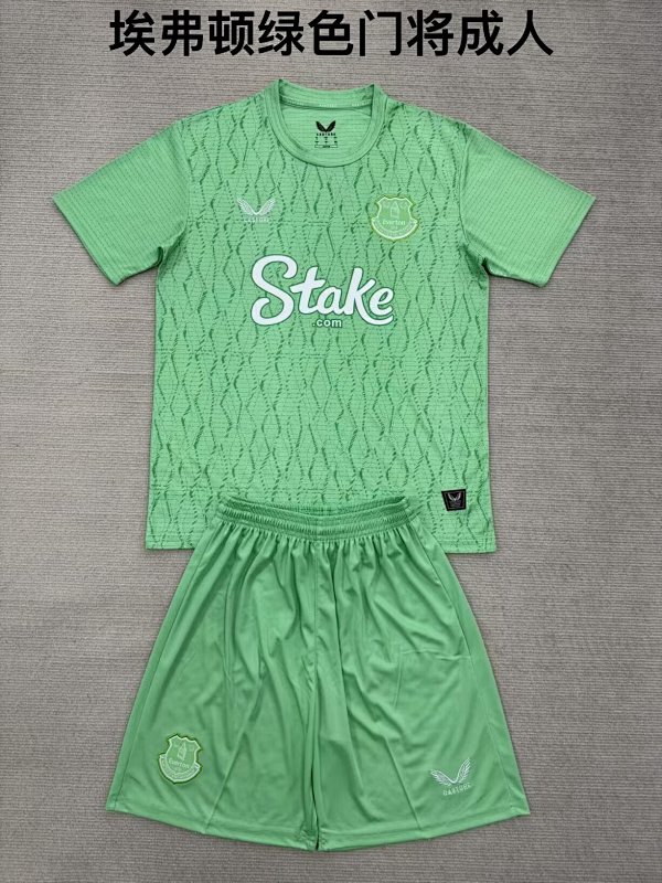 Everton Goalkeeper Soccer Uniform 25 26-Li