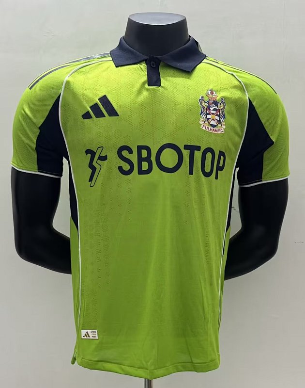 Player Version Fulham Away Soccer Jersey 25 26