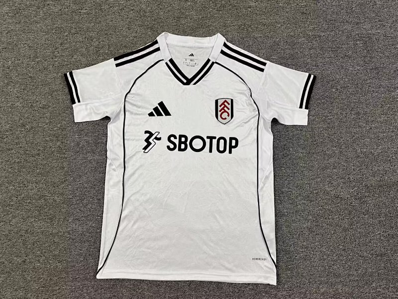 Fulham Home Soccer Jersey 25 26-1040