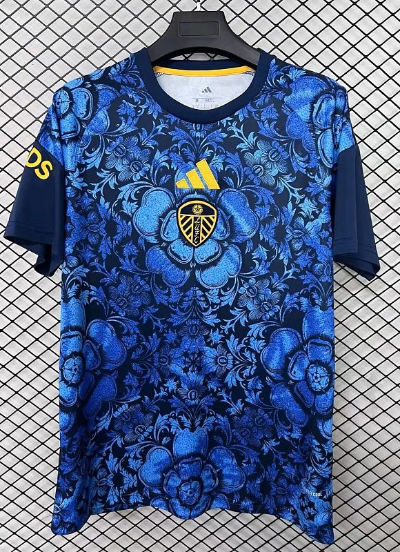 Leeds United Pre-Match Soccer Jersey 26 27-baiyue