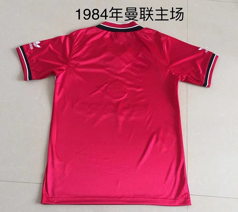 MU Home Retro Soccer Jersey 1984