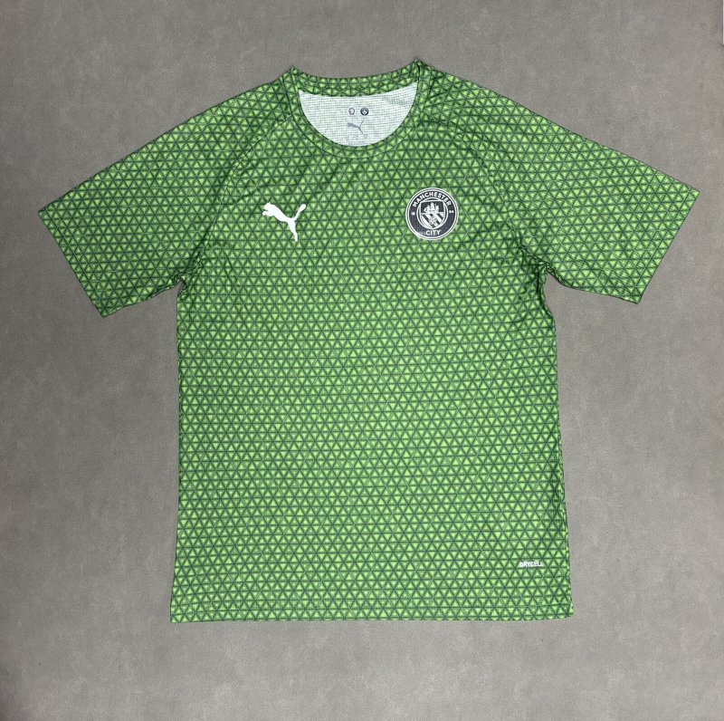 Man City Pre-Match Soccer Jersey 25 26- b2087