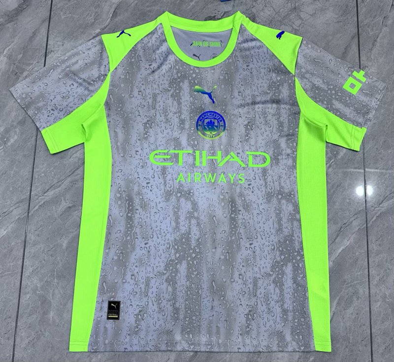 Man City Third Away Soccer Jersey 25 26