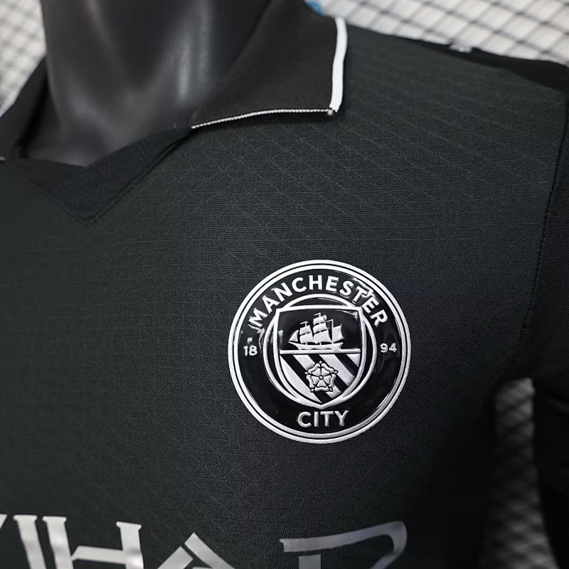 Player Version Man City Fourth Soccer Jersey 2025 2026-baocheng