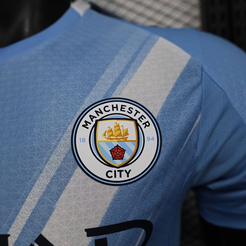 Player Version Man City Home Soccer Jersey 2025 2026-baocheng