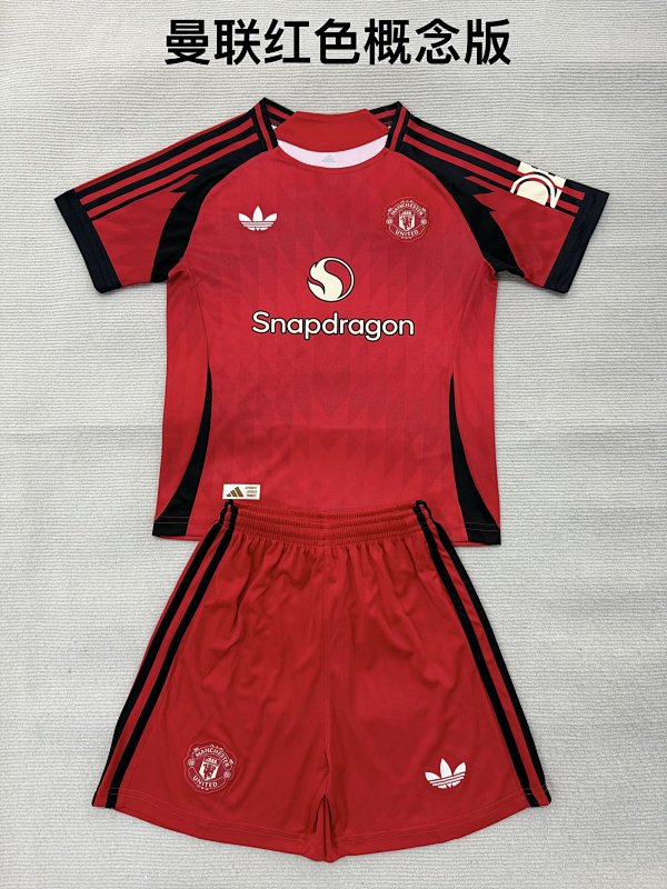 Adults And Youth Man United Soccer Uniform 26 27-Li