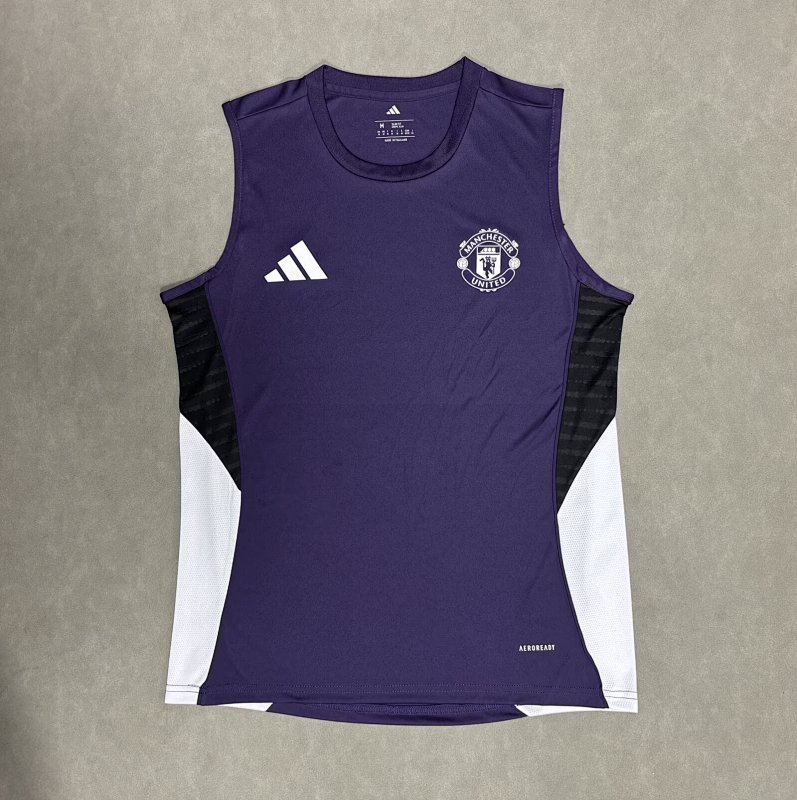 Man United Training Soccer Vest Suit 25 26-b2087
