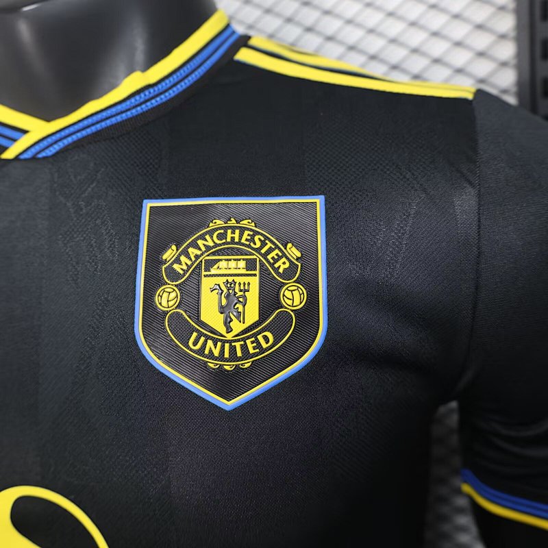 Player Version Man United Third Away Soccer Jersey 2025 2026-baocheng