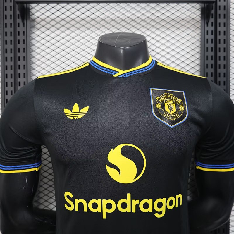 Player Version Man United Third Away Soccer Jersey 2025 2026-baocheng