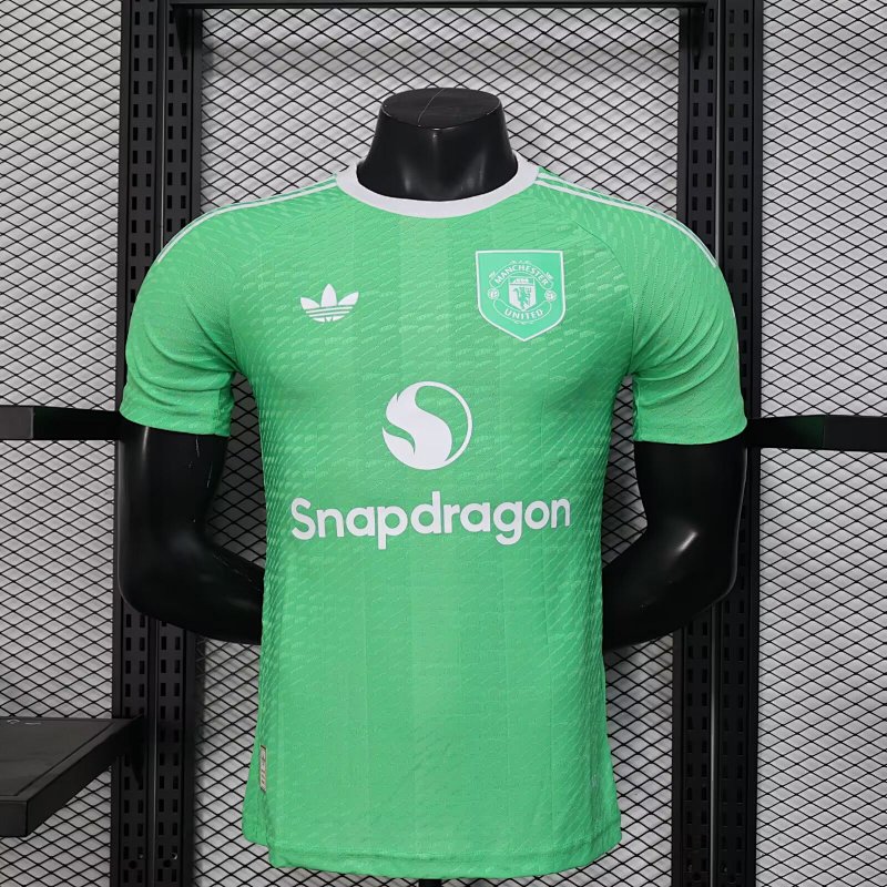 Player Version Man United Goalkeeper Soccer Jersey 2025 2026-baocheng
