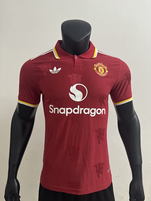 Player Version Man United Soccer Jersey 2025 2026-bomandi