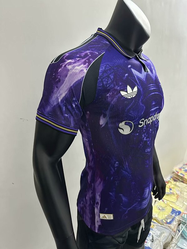 Player Version Man United Special Soccer Jersey 2025 2026-xuejin