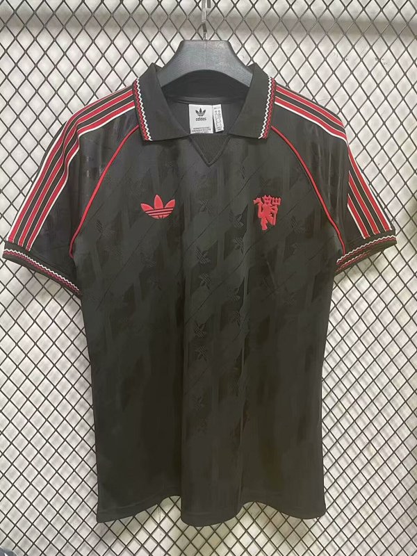 Man United Retro Soccer Jersey-baiyue