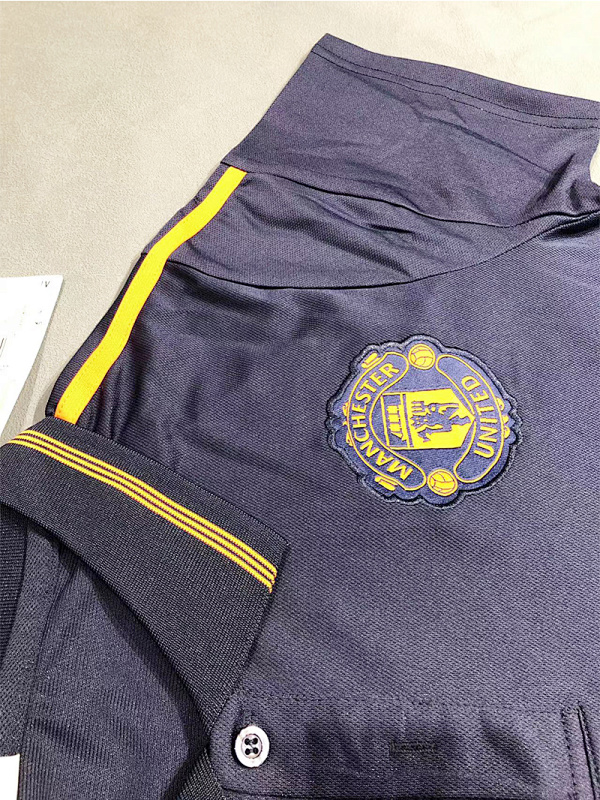 Man United Blue Polo