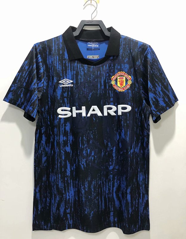 Man United Away Retro Soccer Jersey 1993