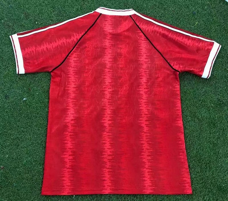 Man United Home Retro Soccer Jersey 1991 92