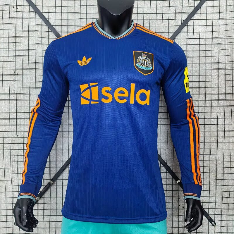 Player Version Newcastle Third Away Soccer Uniform 25 26