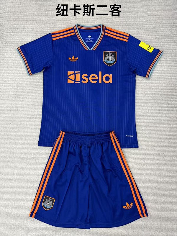 Adults And Youth Newcastle Third Away Soccer Uniform 25 26