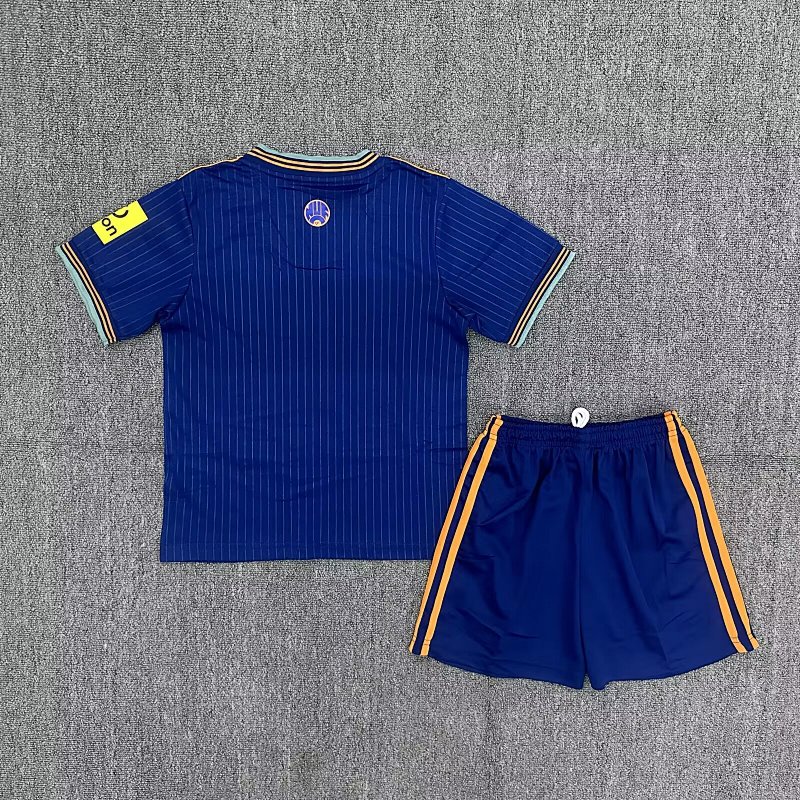 Kids Newcastle Third Away Soccer Uniform 25 26