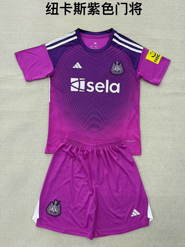 Adults And Kids Newcastle Goalkeeper Soccer Uniform 2025 2026-Li
