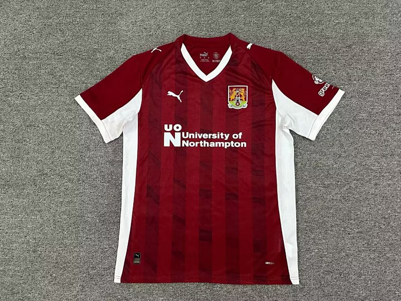 Northampton Town Home Soccer Jersey 2025 2026-1040