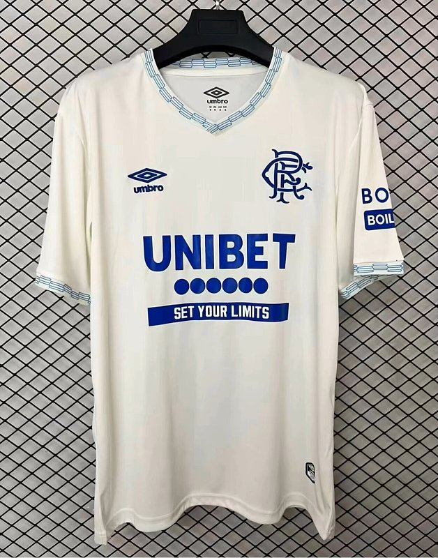 Rangers Away Soccer Jersey 26 27