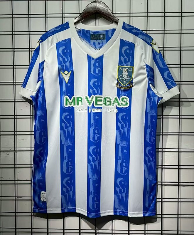 Sheffield Wednesday Home Soccer Jersey 25 26-bingyue