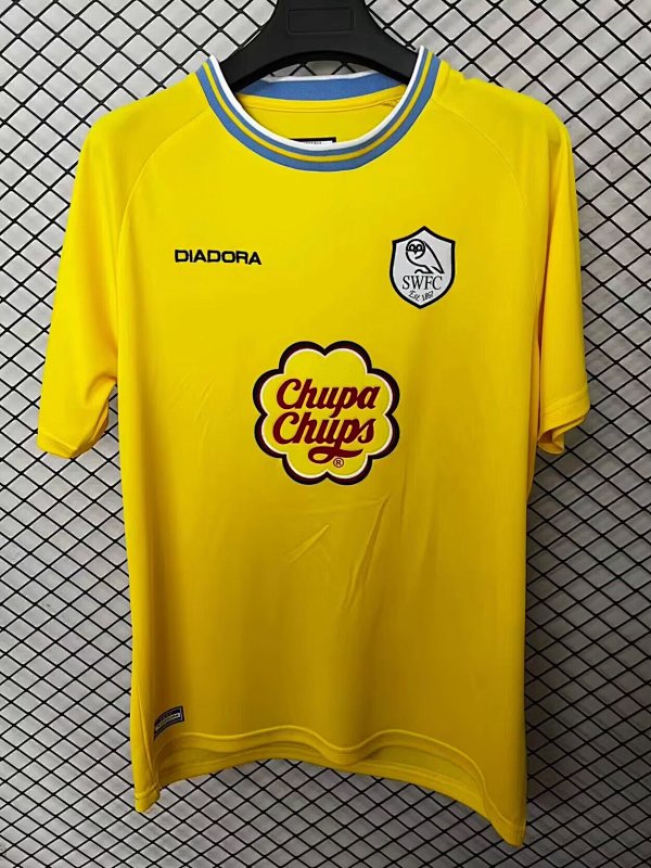 Retro Sheffield Wednesday Away Soccer Jersey 2001