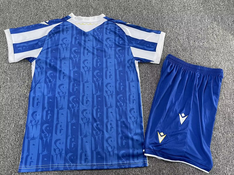 Sheffield Wednesday Home Soccer Uniform 25 26-1040