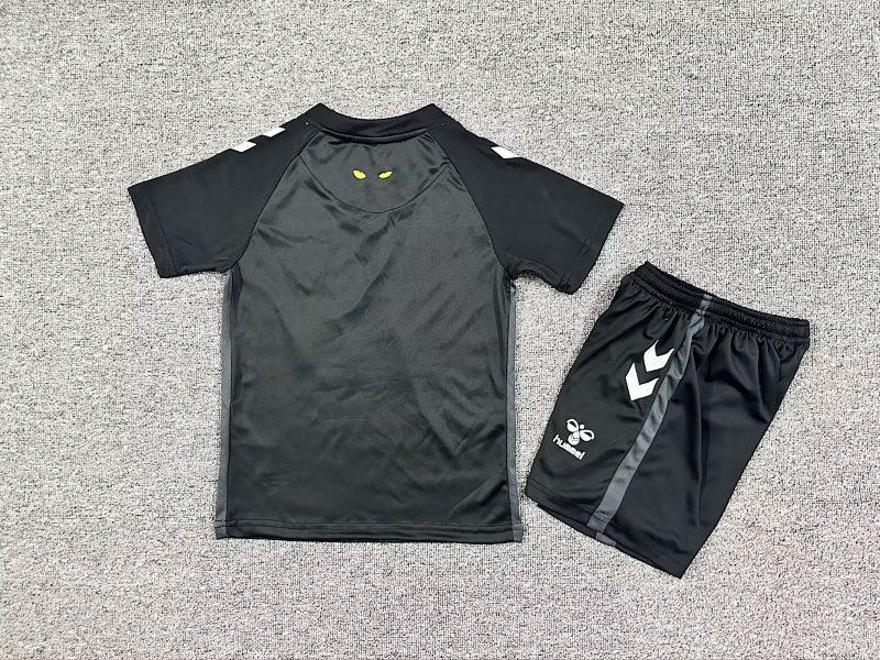 Kids Sunderland Third Away Soccer Uniform 25 26