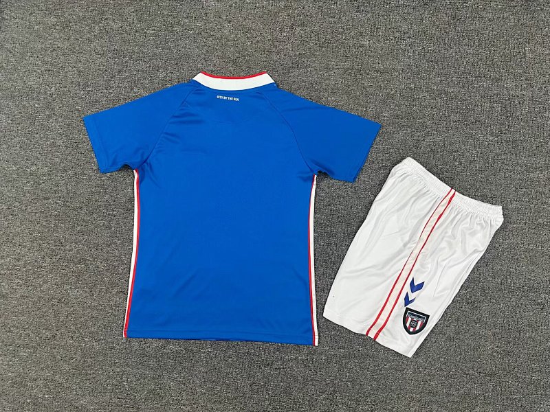 Kids Sunderland Away Soccer Uniform 25 26