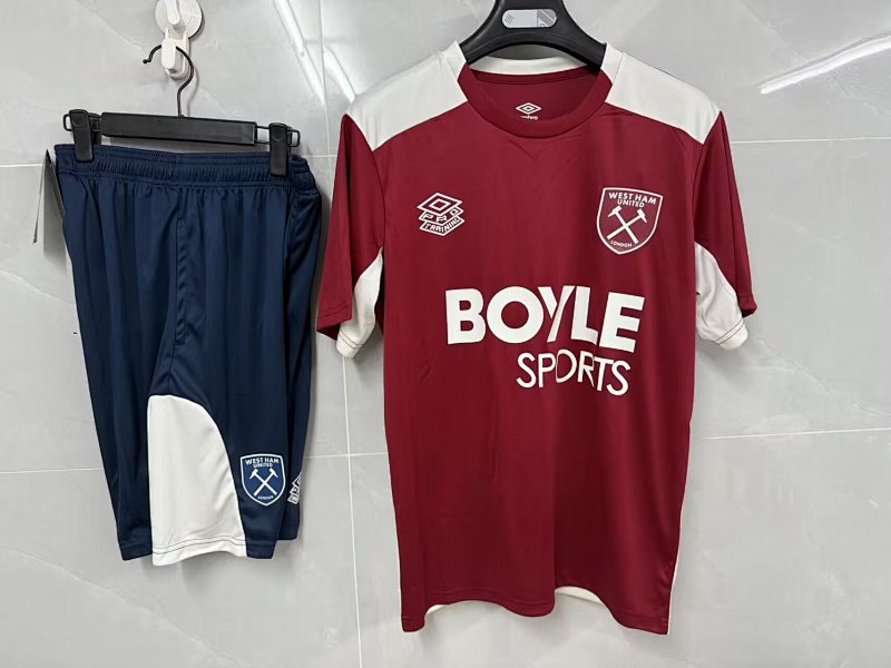 West Ham United Training Soccer Suit 25 26-guanyu
