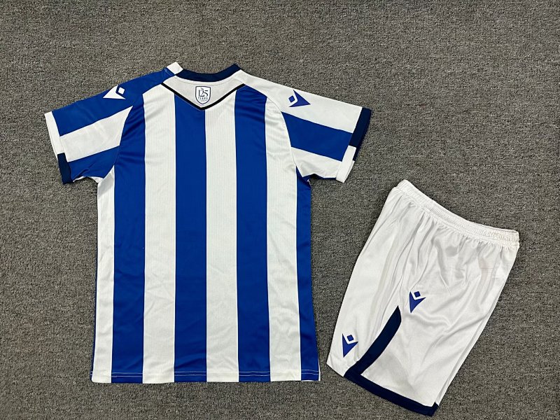 Kids West Bromwich Home Soccer Uniform 25 26