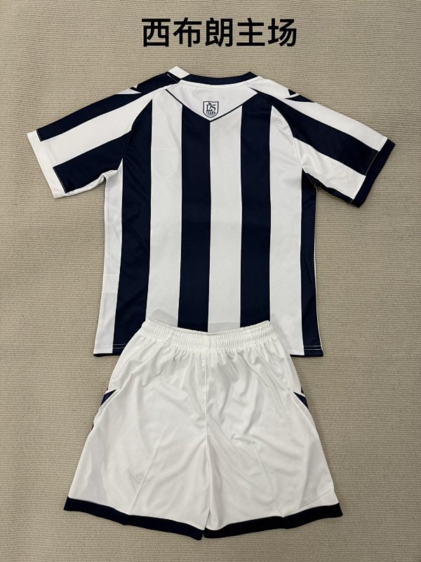 Adults And Youth West Bromwich Home Soccer Uniform 25 26-Li
