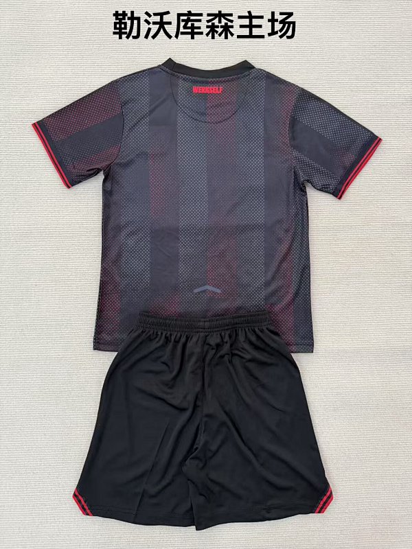 Adults And Youth Leverkusen Home Soccer Uniform 25 26-Li