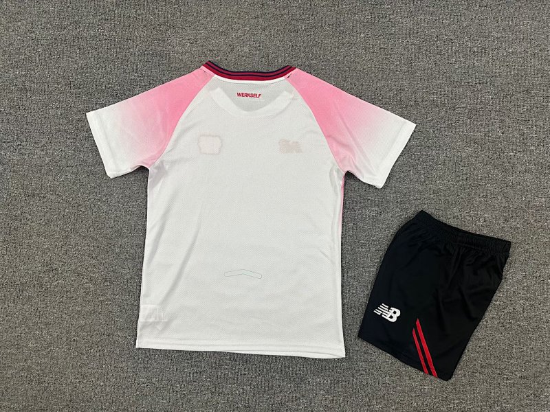 Kids Leverkusen Away Soccer Uniform 2025 2026-1040