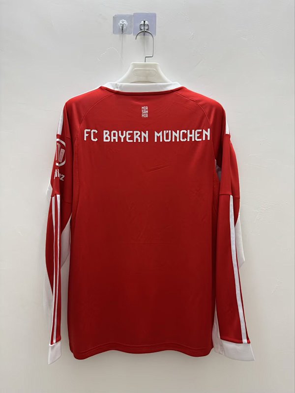 FCB Home Long Sleeve Soccer Jersey 25 26-509