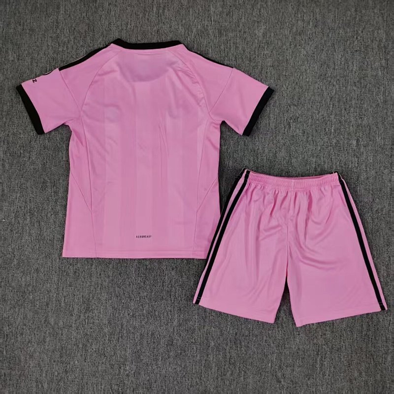 Kids FCB Goalkeeper Soccer Uniform 25 26-bailiyuan