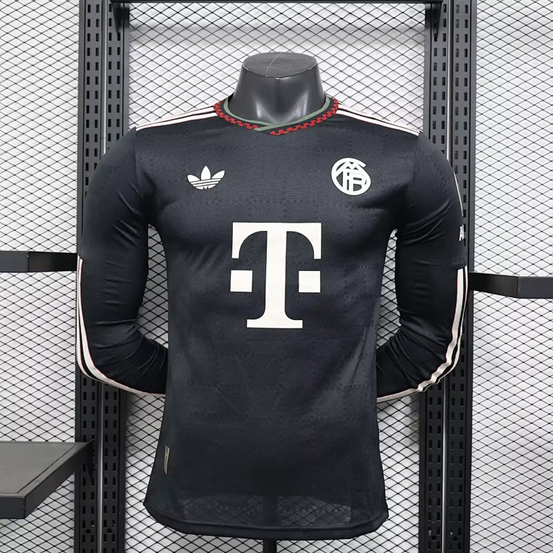 Player Version FCB Third Away Long Sleeve Jersey 25 26