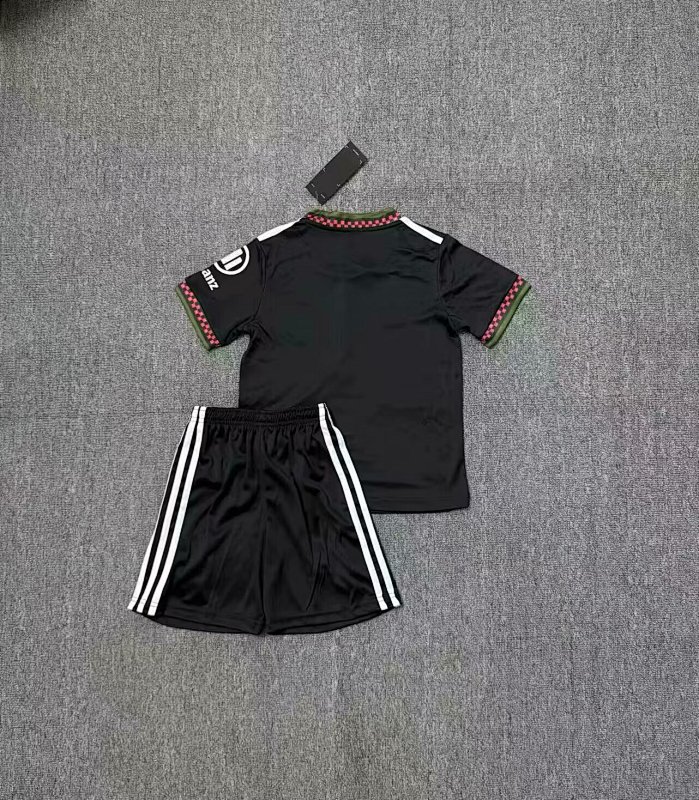 Kids FCB Third Away Soccer Uniform 2025 2026-c2139